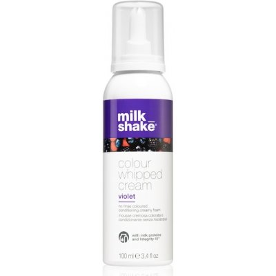 Milk Shake Colour Whipped Cream tónovacia pena pre všetky typy vlasov Violet 100 ml