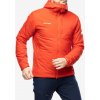 Zateplená bunda Mammut Rime IN Flex Hooded Jacket - mammut red