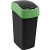 Curver FLIP BIN 45 L Odpadkový kôš čierna/zelená 02172-847