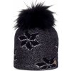 Dámska čiapka Granadilla Simon Fur Beanie – 001 Black