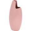 Váza keramická 27cm CUT růžová