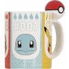 ABYstyle Hrnček PokémonKanto starters 3D Pokeball 460 ml