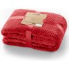 Deka z mikrovlákna DecoKing Toby červená, veľkosť 150x200