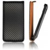 Smartfony-it Puzdro Flip Vertical Carbon pre Samsung Galaxy S4 I9500 čierne. - NR876