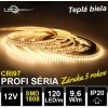 LEDprodukt 5m PROFI LED pásik 120LED/m SMD1808 9,6W/m teplá biela CRI97 IP20 12V