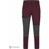 Haglöfs Lite Slim dámske nohavice, tmavočervená/šedá 36