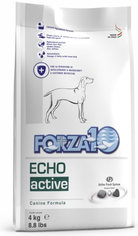 Forza10 Oto/Echo Active Nutraceutická strava pre problémy s uchom 4 kg