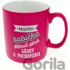 Albi Kameninový hrnček Dokonalý muž šedý 570 ml