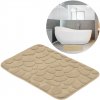 HomeLife Kúpeľňová predložka SOFT FOAM 40 x 60 cm obdĺžnik, béžová KP4060