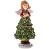Vianočný anjel 12,5 cm, polyresin