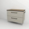 Skrinka pod umývadlo Devo Sonus 2.0 dakar suedette 77 x 52 x 45 cm