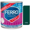 Chemolak Ferro Color U2066 5765 tmavozelená Pololesk - základná a vrchná farba na kov 2,5l