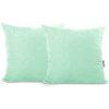 Obliečky na vankúše DecoKing Axel mätové, veľkosť 40x40*2