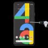 Ochranná fólia obrazovky Google Pixel 4a 2,5d odolná proti poškriabaniu a nárazom, tvrdené sklo 9H, s utierkou