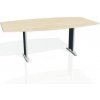 Rokovací stôl Flex, 200x75,5x110 cm, agát/kov