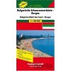 Bulharsko: Bulharské černomořské pobřeží, Burgas 1: 150 000 / Automapa