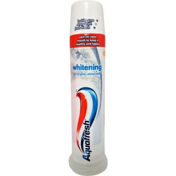 Aquafresh Whitening pump zubná pasta 100 ml