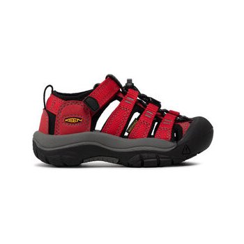 Keen Newport H2 ribbon red/gargoyle dětské outdoorové sandály i do vody