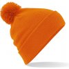 Beechfield B 426 Čiapka s brmbolcom orange