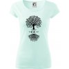 Narodeninový strom 60 - Dámske tričko Pure - XL ( Frost )