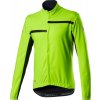 Pánska cyklistická bunda Castelli 20507 TRANSITION 2 032 žltá neón 3XL