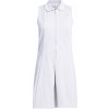 adidas Go-To Twistknit Dress S white