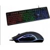 Sada klávesnice a myši Dragon Breath čierna