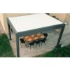 Bioklimatická pergola Noela antracit PREMIUM 3x4 m Farba lamiel: Biela