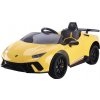 mamido Detské elektrické autíčko Lamborghini Huracan 4x4 žlté