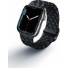 Remienok Uniq Aspen Designer Edition remienok pre Apple Watch 45/44/42mm tmavo modrý (UNIQ-45MM-ASPDEOBLU)