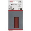 Bosch Príslušenstvo - Brúsny papier P120, 93x186 mm, 10 ks 2608605306