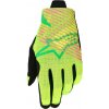 Rukavice RADAR PRO, ALPINESTARS (zelená/žlutá fluo/růžová fluo, vel. XL)