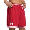 UNDER ARMOUR Perimeter Short, Red / White - M