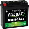 batéria 12V 12N55-4A/4B GEL 12V 55Ah 70A bezúdržbová GEL technológia 135x60x130 FULBAT aktivovaná vo výrobe