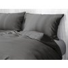 Goldea bavlna obliečky TMAVO SIVÉ 140x200 70x90