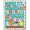 Svojtka Veľké samolepky pre malé ruky Čísla