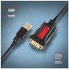 AXAGON ADS-1PSN, USB-A 2.0 - sériový RS-232 DB9-M Prolific adaptér / kábel 1.5m (ADS-1PSN)
