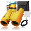 BRESSER JUNIOR 3x30 Detský ďalekohľad v rôznych farbách žltý