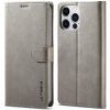IMEEKE 53767 IMEEKE Peňaženkový kryt Apple iPhone 14 Pro Max šedý