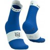 COMPRESSPORT Cyklistické ponožky klasické - PRO RACING SOCKS V4.0 RUN - modrá