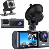 3-kanálová Dash Cam predná a zadná vnútorná, 1080P, s IR nočným videním