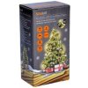 Vianočné osvetlenie Solight LED vonkajšia vianočná reťaz 50LED 5m 3m prívod 8 funkcií IP44 3x AA teplá biela 1V53-WW