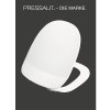 WC doska Pressalit Aqua biela 79000-D43999