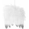 Dekorácia anjelské krídla s metalickým efektom - 1 ks 1 biela strieborná