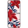 Picasee silikónový čierny obal pre Sony Xperia 10 III - Red Lily