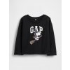 GAP Baby tričko Gap & Snoopy Halloween Čierna 3YRS