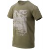 Helikon-Tex® Tričko Helikon T-Shirt (Adventure Is Out There) - Olive Green Velikost: S
