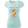 Dámske tričko Kráľovná sliepok