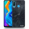 Picasee silikónový čierny obal pre Huawei P30 Lite - Black marble