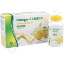 Galmed Omega-3 LEMON rybí olej s vit.D 180 kapsúl